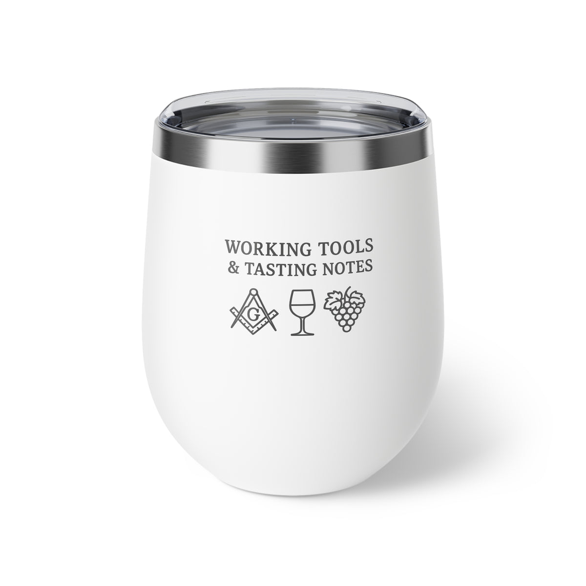 Master Mason Blue Lodge Vacuum Cup - Working Tools & Tasting Notes S&C G