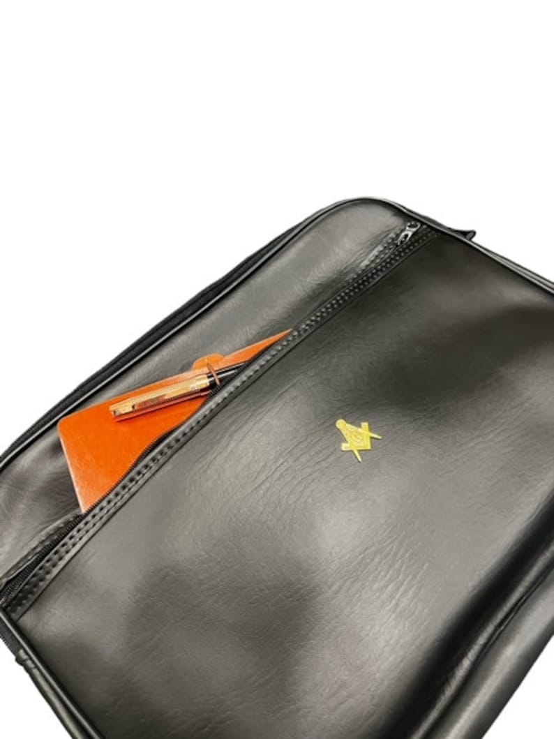 Master Mason Blue Lodge Laptop Case - One Size Universal Bag 24k Gold Clad - Bricks Masons