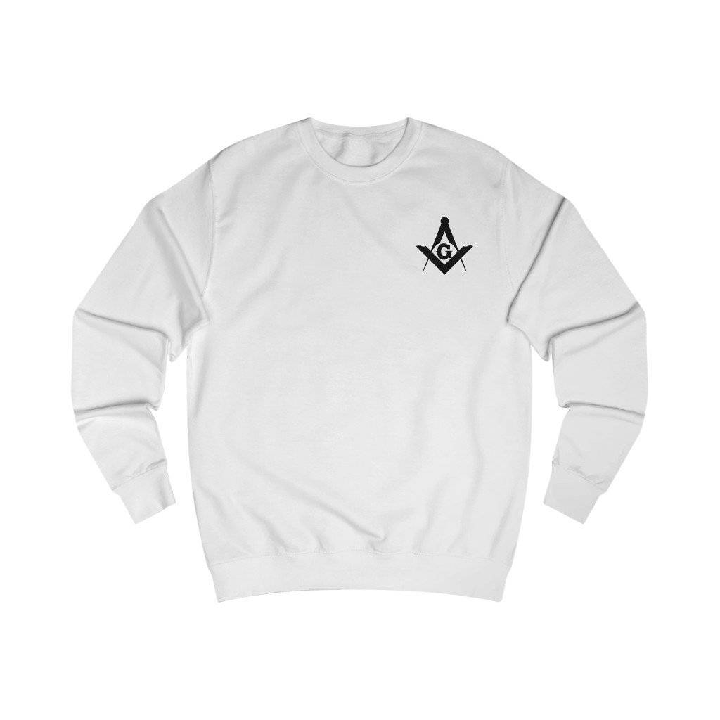 Master Mason Blue Lodge Sweatshirt - Square & Compass G Various Colors - Bricks Masons