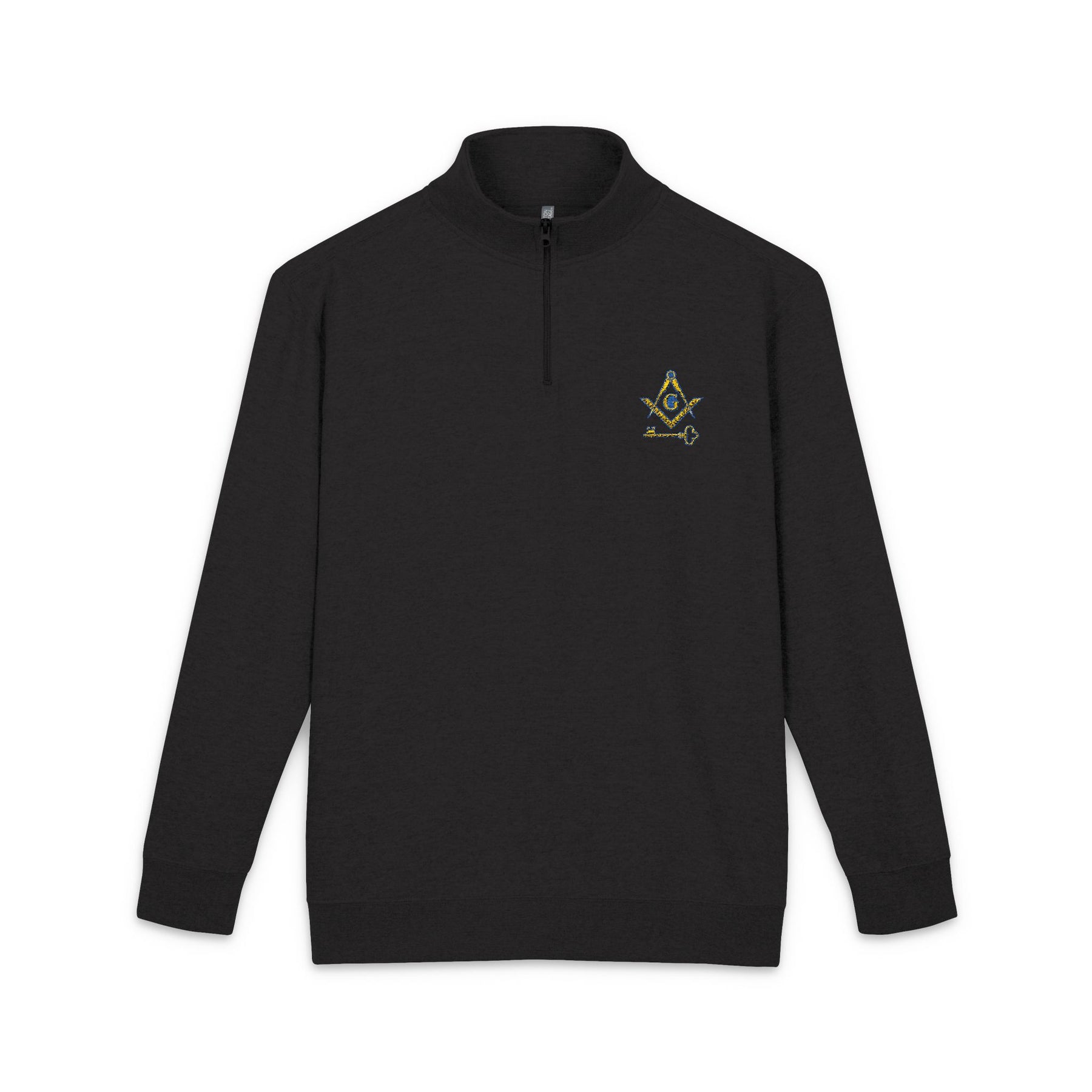International Masons Sweatshirt - Embroidered Square & Compass G with Key - Bricks Masons