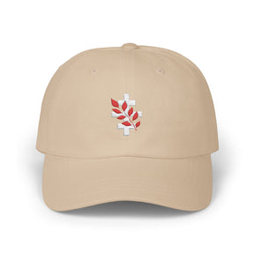 Red Branch of Eri Baseball Cap - Cotton red & White Emblem Various Colors - Bricks Masons