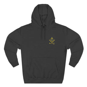 International Masons Hoodie - Front Stitch Design - Bricks Masons