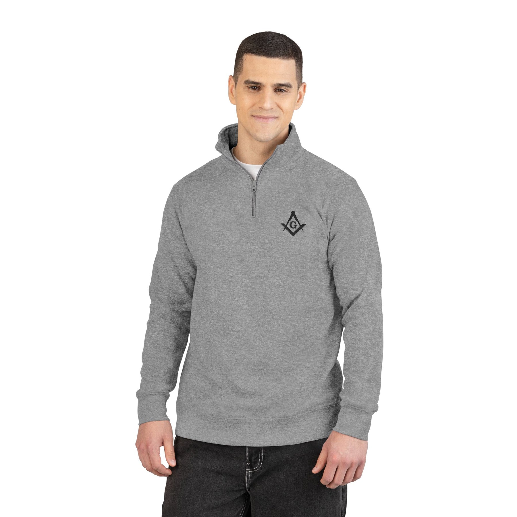 Master Mason Blue Lodge Sweatshirt - Square & Compasses G Embroidery