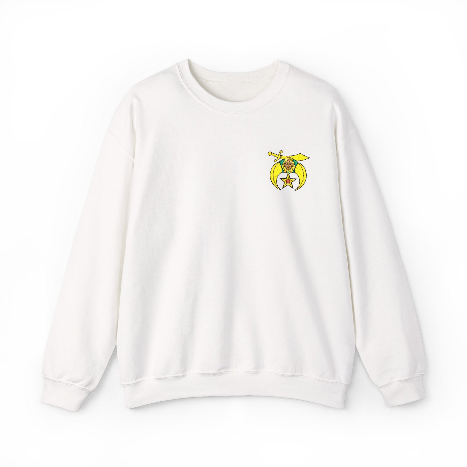 Daughters of Sphinx Sweatshirt - Crewneck Embroidered Emblem - Bricks Masons