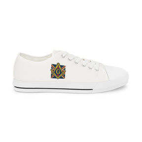 Master Mason Craft Sneaker - Low Top Sneaker Black & White S&C G - Bricks Masons