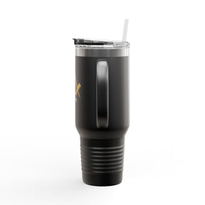 Widows Sons Ringneck Tumbler - Square & Compass with Skull and Bones - Bricks Masons