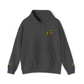Daughters of Sphinx Hoodie - Soft Cotton Poly Blend Embroidered Front Design - Bricks Masons