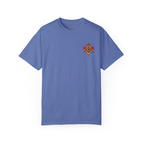 Master Mason Blue Lodge Canada Jurisdiction T-Shirt - Canada Mason Square & Compass G - Bricks Masons