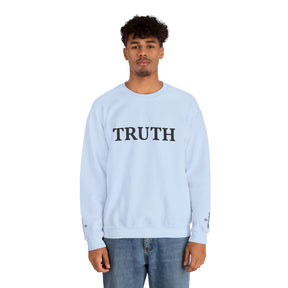Master Mason Blue Lodge Sweatshirt - Truth Front & Sleeves Embroidery - Bricks Masons