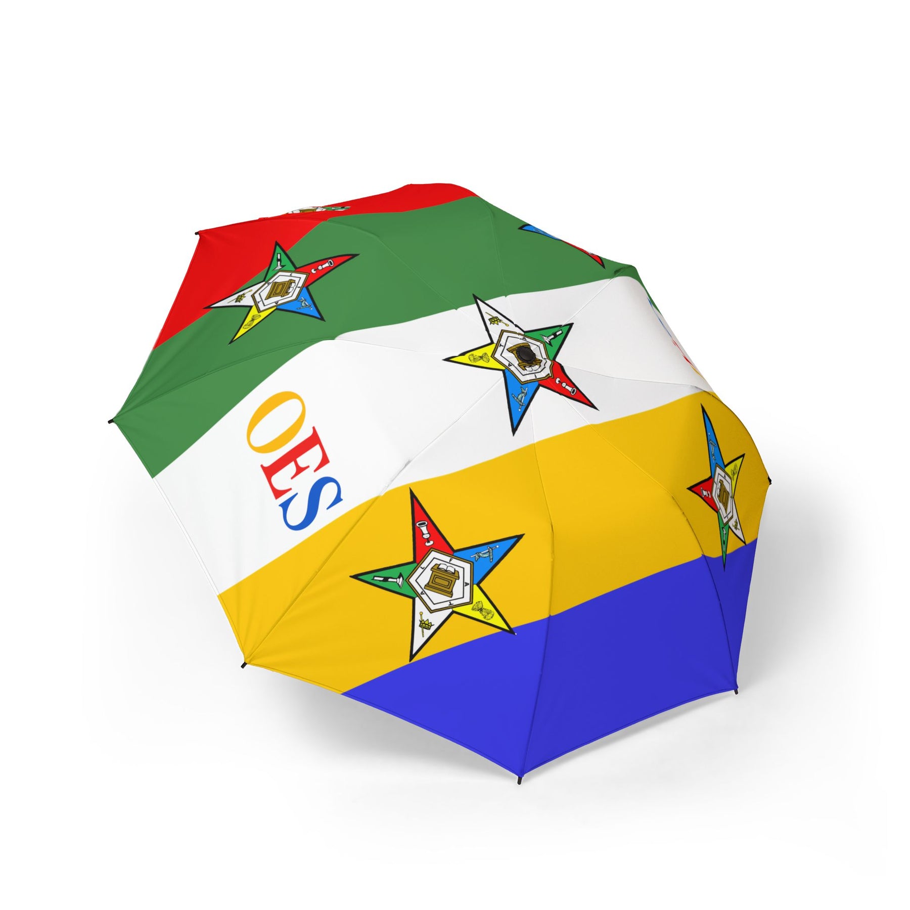 OES Umbrella - The Eastern Star Colors and Emblem - Bricks Masons