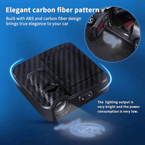 Shriners Car Door Light Projector - Customizable Wireless LED - Bricks Masons