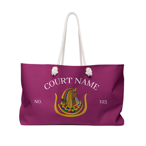 DOI Travel Bag - Customizable Spun Polyester Weekender Bag - Bricks Masons