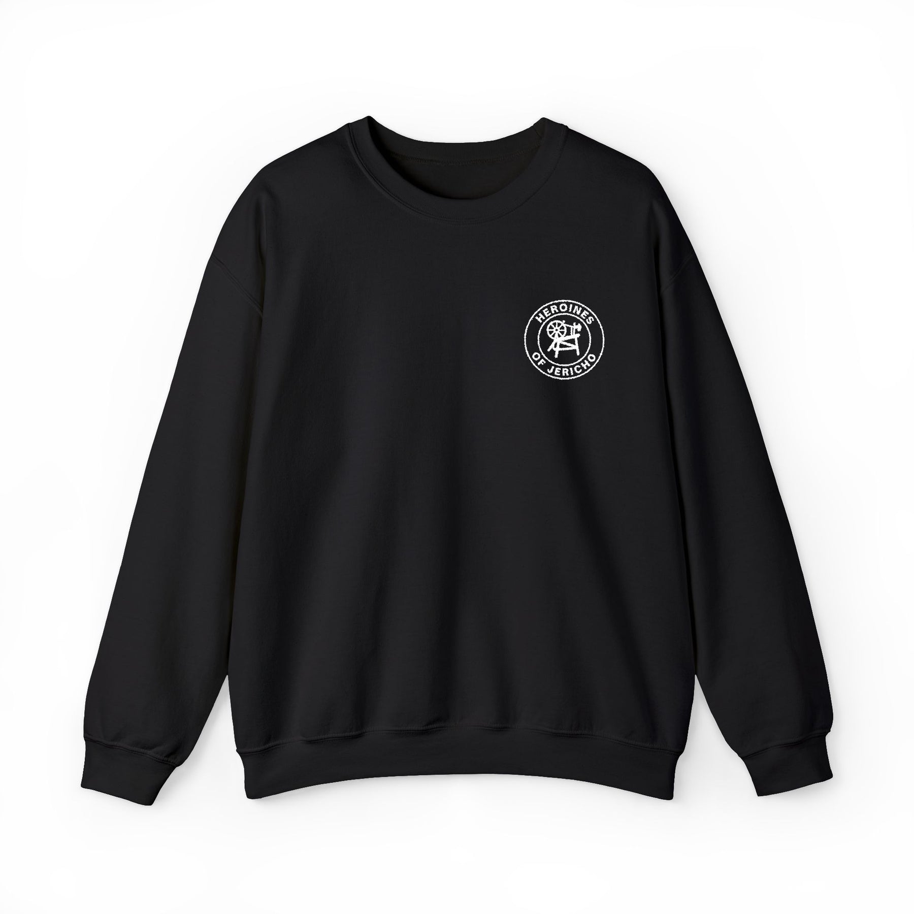 Heroines of Jericho Sweatshirt - Classic Emblem Embroidery - Bricks Masons