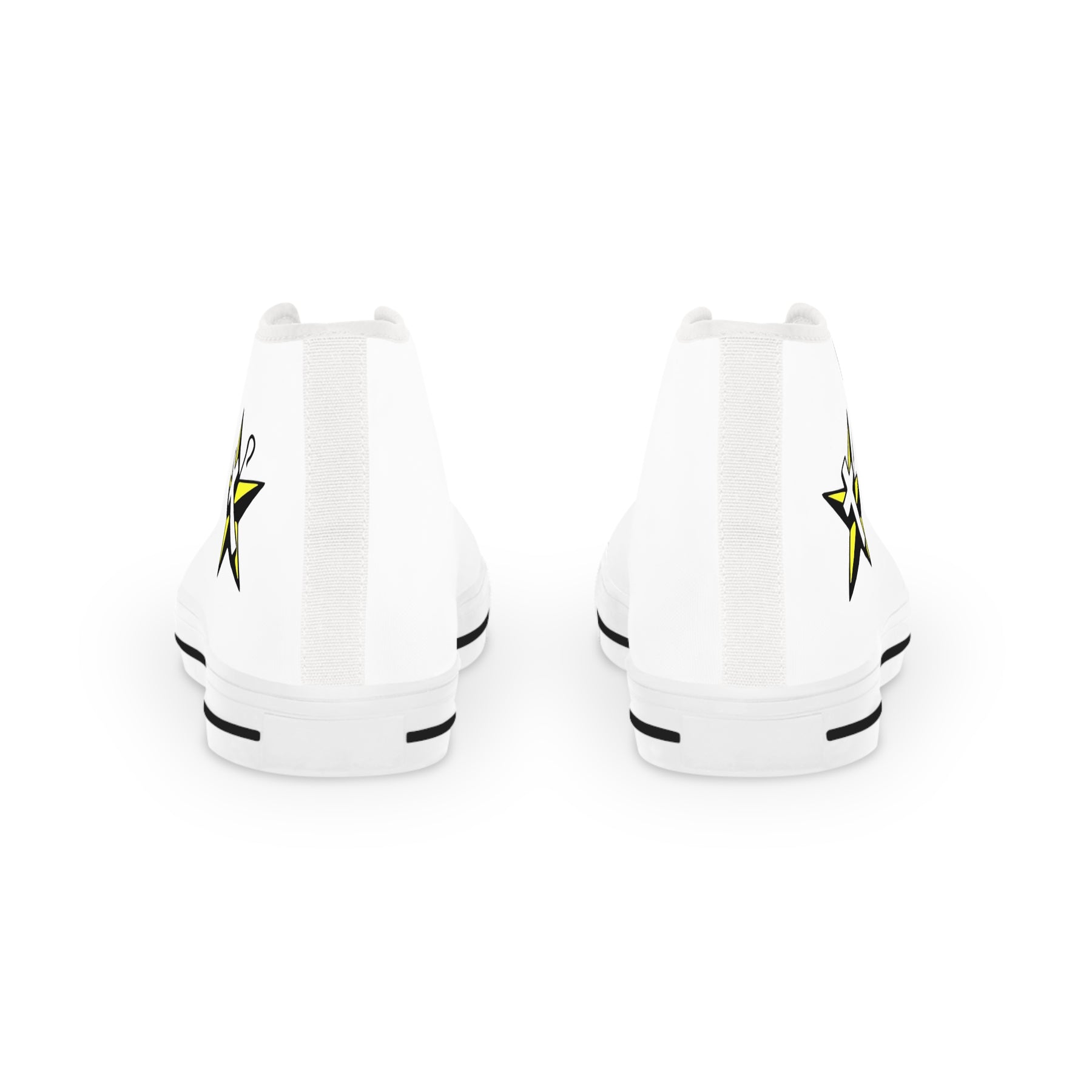 The Order of the White Shrine of Jerusalem Sneaker - High Top Black & White - Bricks Masons