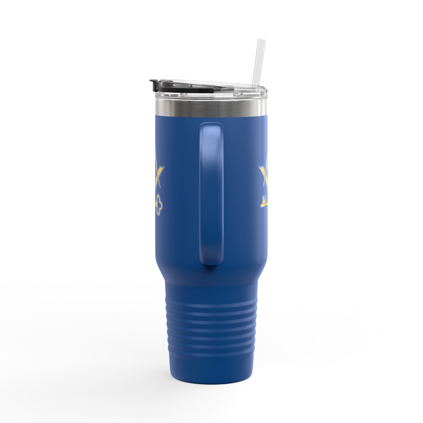 International Masons Ringneck Tumbler - Royal Blue Stainless Steel & Insulated - Bricks Masons