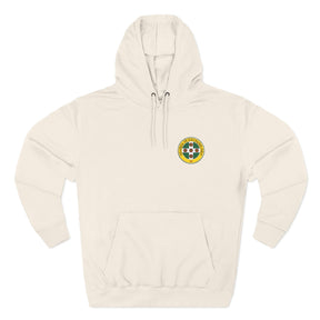Royal Order of Scotland Hoodie - Three-Panel Fleece with Left Chest Emblem - Bricks Masons