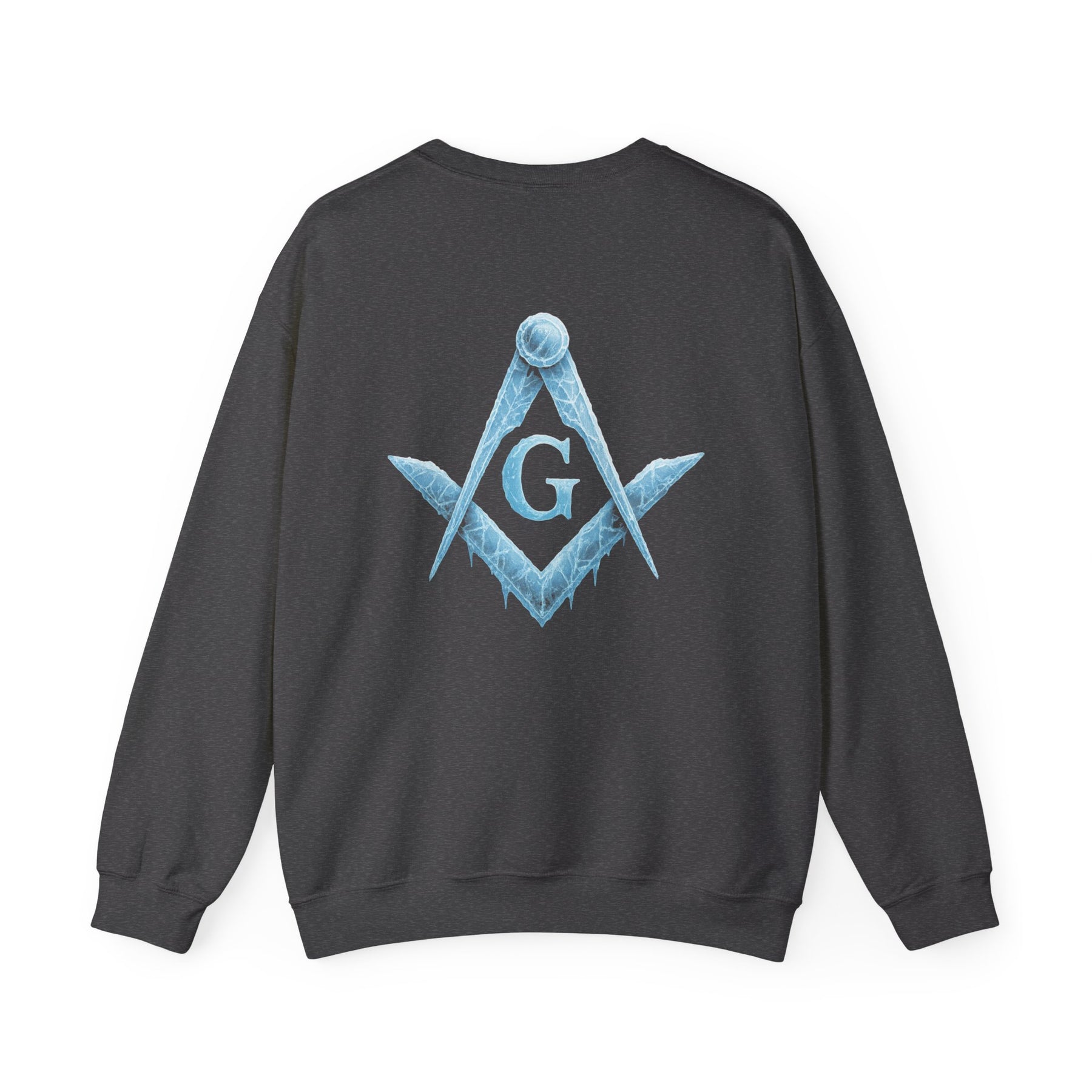 Master Mason Blue Lodge Sweatshirt - Frosty Square & Compass G Design