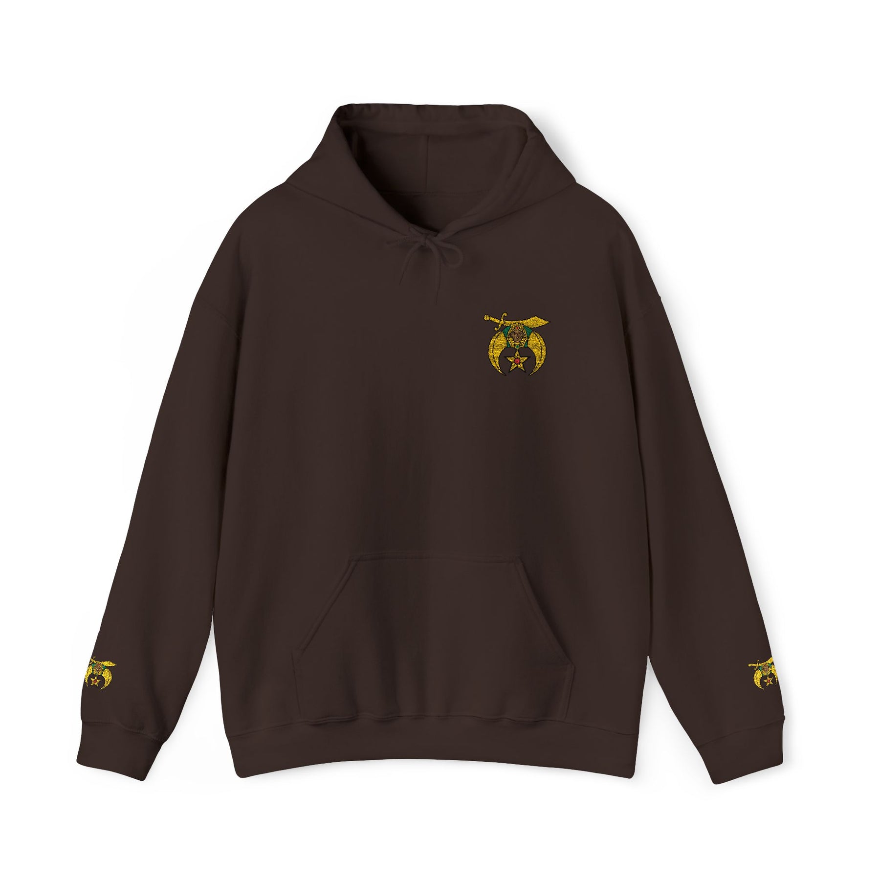 Daughters of Sphinx Hoodie - Soft Cotton Poly Blend Embroidered Front Design - Bricks Masons