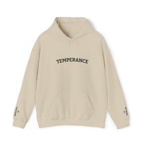 Entered Apprentice Blue Lodge Hoodie - Temperance Front & Sleeves Embroidery - Bricks Masons