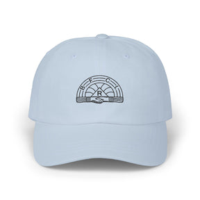 International Order of The Rainbow For Girls Baseball Cap - Cotton Various Colors - Bricks Masons