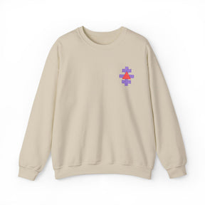 Knight Templar Priests Sweatshirt - Crewneck Embroidered Emblem - Bricks Masons