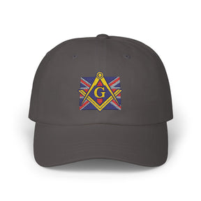 Master Mason Craft Baseball Cap - United Kingdom Mason Square & Compass G - Bricks Masons