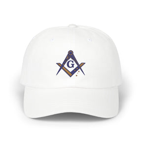 Master Mason Blue Lodge Australia Jurisdiction Baseball Cap - Australia Flag Square & Compass G - Bricks Masons