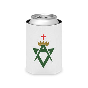 Allied Masonic Degrees Can Cooler - Green & White - Bricks Masons