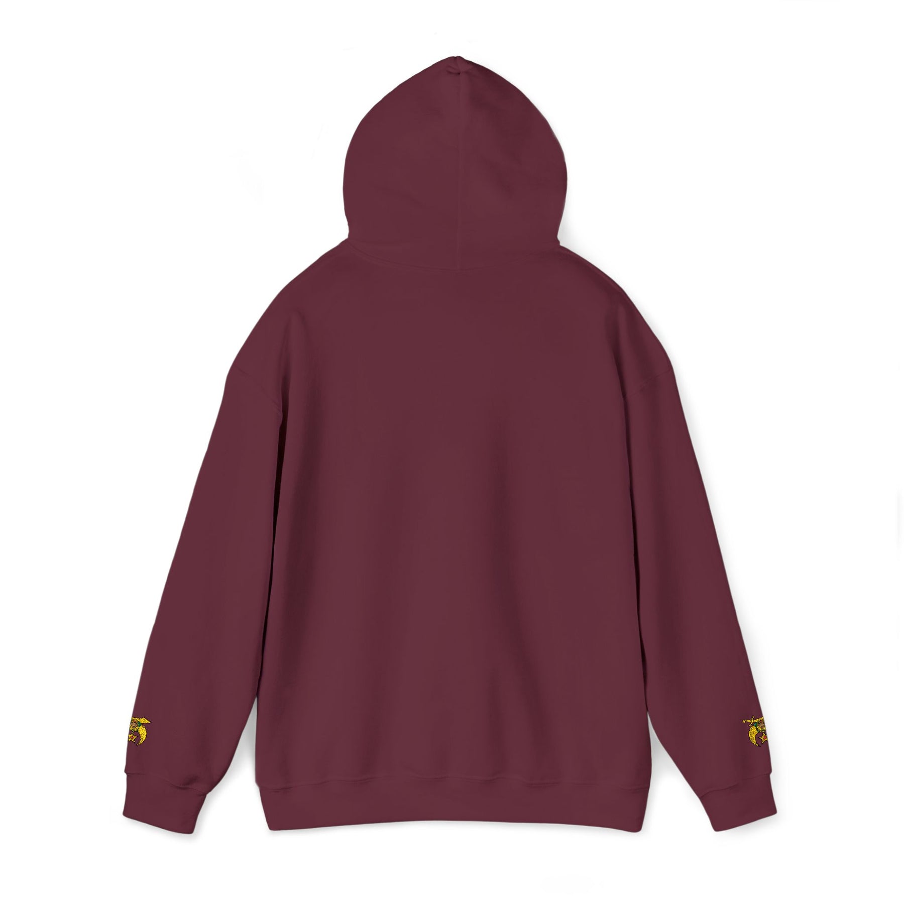 Daughters of Sphinx Hoodie - Soft Cotton Poly Blend Embroidered Front Design - Bricks Masons