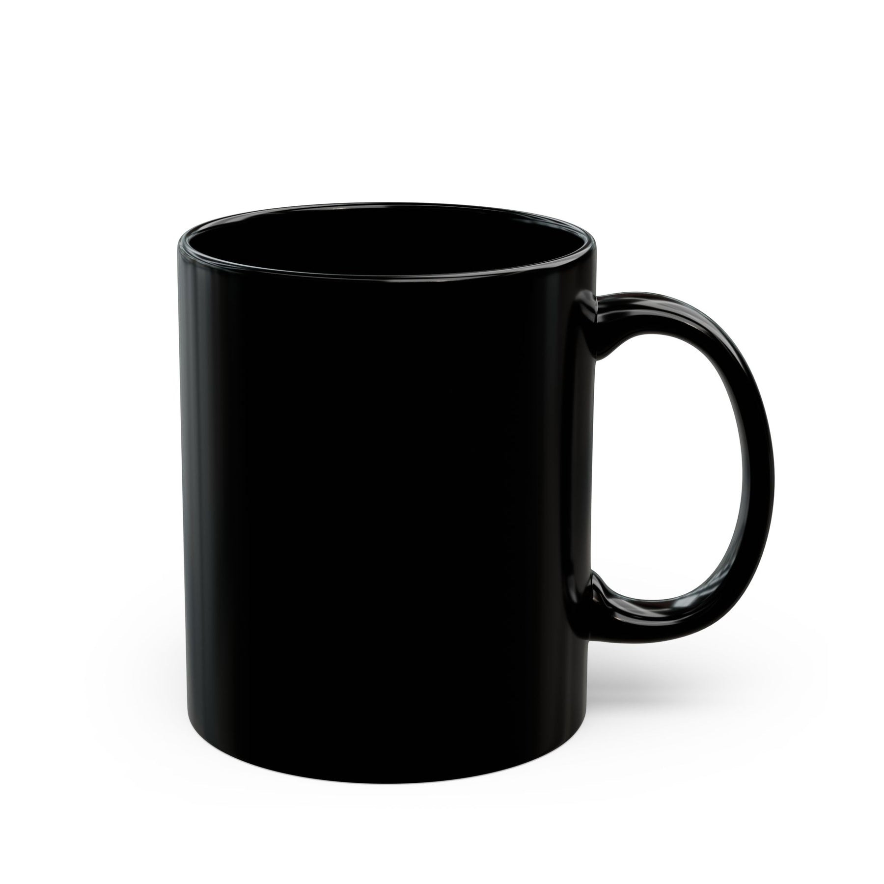 Heroines of Jericho Mug - Black with Spinning Wheel and Chair Emblem - Bricks Masons