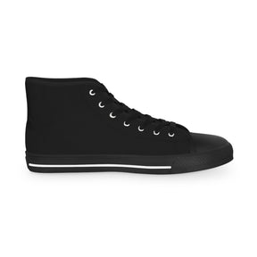 Widows Sons Sneaker - High Top Black & White Bikers Emblem - Bricks Masons
