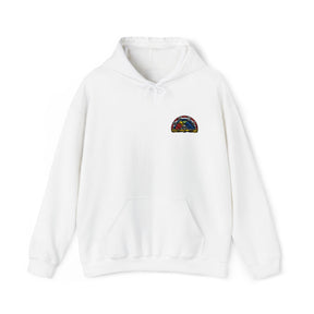 International Order of The Rainbow For Girls Hoodie - Soft Cotton Poly Blend Front Embroidery - Bricks Masons