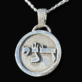 I said Kabbalah GIFT OF PROPHECY Yod Num Daled Name of God 50 DANIEL in Silver 2.5 Cm 9 Gr Art 1770 - Bricks Masons