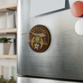 Shriners Magnet - Decorative Refrigerator - Bricks Masons
