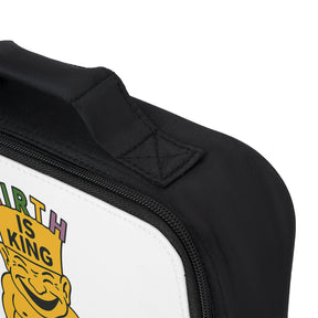 Royal Order of Jesters Lunch Bag - White Fully Insulated & Zipper Closure - Bricks Masons