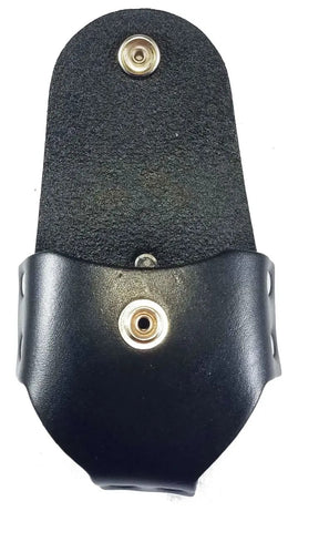 Widows Sons Snuff Can Holder - Genuine Leather & Belt Loop With Rivets - Bricks Masons