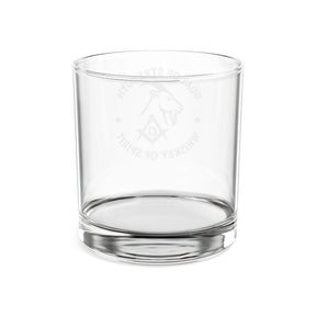 Master Mason Blue Lodge Whiskey Glass - S&C G Goat of Strength Whiskey of Spirit