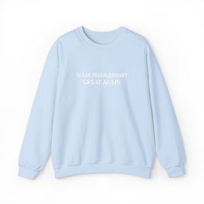 Master Mason Blue Lodge Sweatshirt - Make Freemasonry Great Again - Bricks Masons