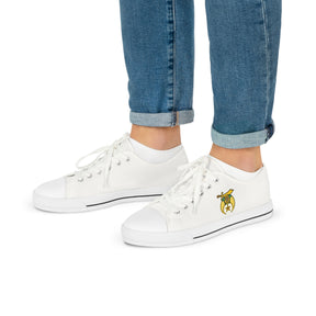 Daughters of Sphinx Sneaker - Low Top Sneaker Black & White - Bricks Masons