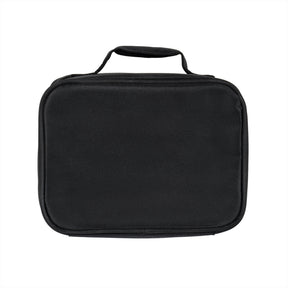 DOI Lunch Bag - White Fully Insulated With Zipper Closure - Bricks Masons