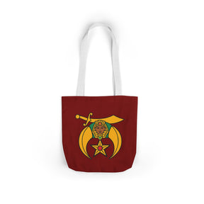 Daughters of Sphinx Tote Bag - Maroon Polyester - Bricks Masons
