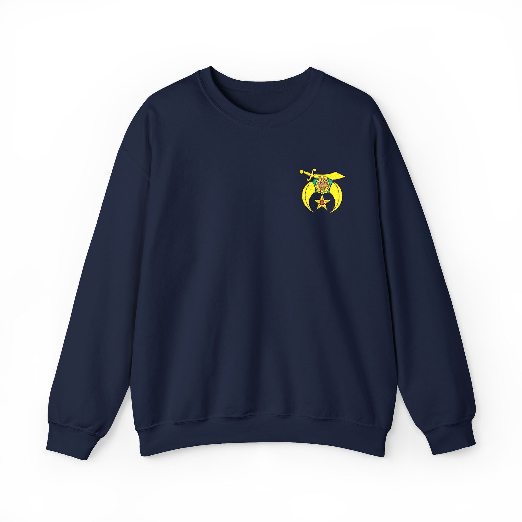 Daughters of Sphinx Sweatshirt - Crewneck Embroidered Emblem - Bricks Masons