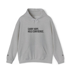 Master Mason Blue Lodge Hoodie - Carry Hope Hold Confidence - Bricks Masons