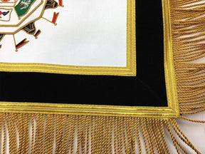 32nd Degree Scottish Rite Apron - Black Velvet - Bricks Masons
