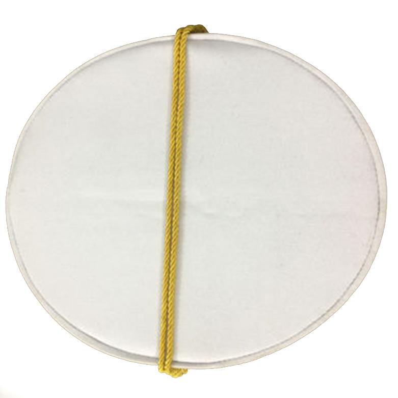 33rd Degree Scottish Rite Crown Cap - Wings Down White Hand Embroidered - Bricks Masons