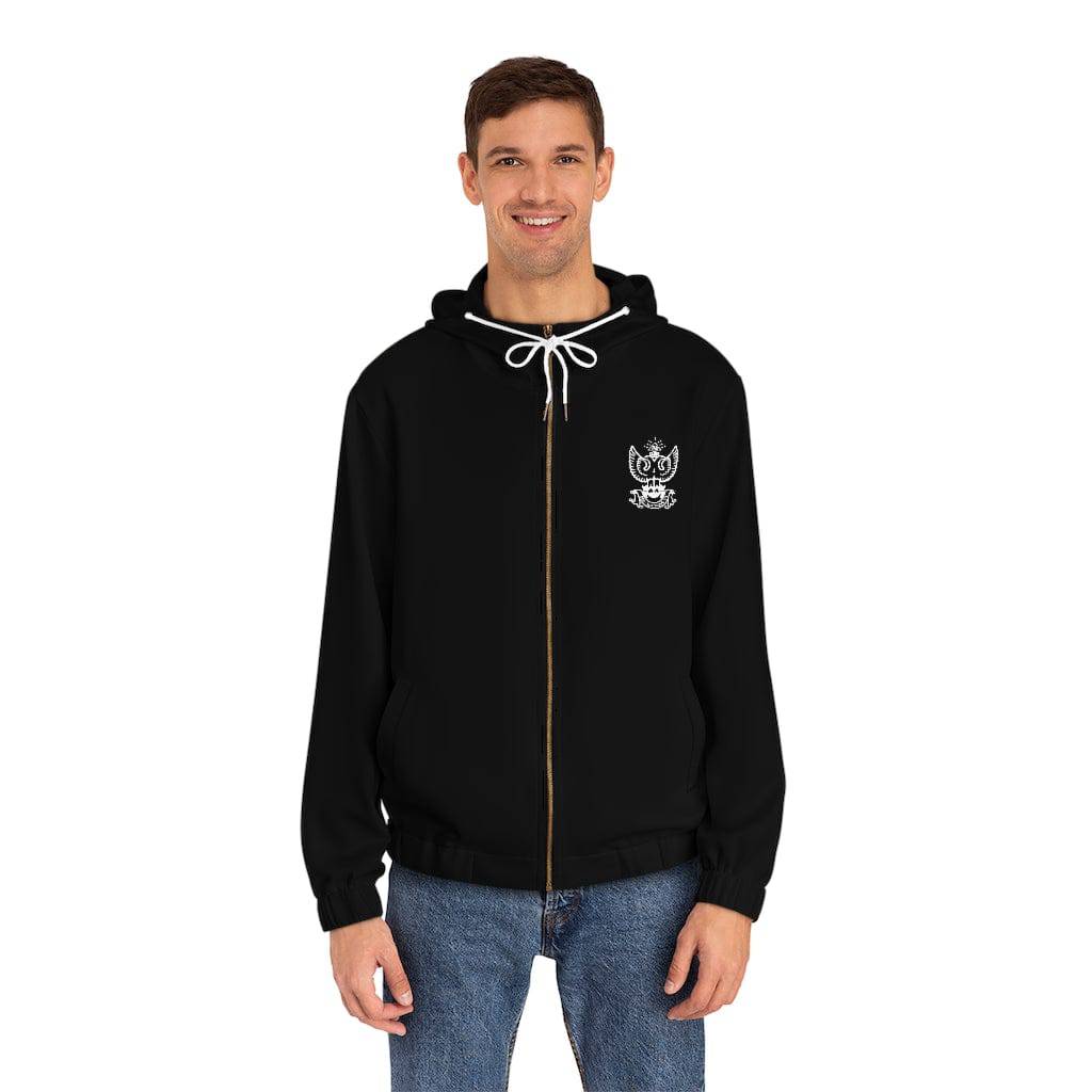 33rd Degree Scottish Rite Hoodie - Wings Up Black - Bricks Masons