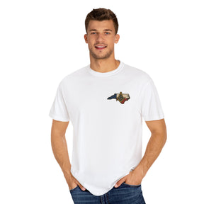 Master Mason Blue Lodge T-Shirt - Garment-Dyed North Carolina Mason - Bricks Masons
