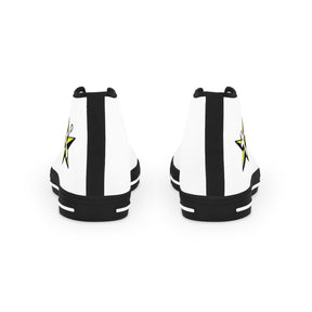 The Order of the White Shrine of Jerusalem Sneaker - High Top Black & White - Bricks Masons