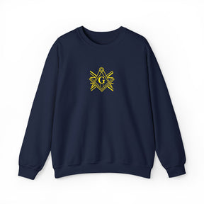 Master Mason Craft Sweatshirt - United Kingdom Union Jack lines - Bricks Masons