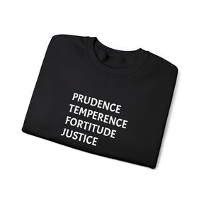 Sweatshirt - The Four Cardinal Virtues - Bricks Masons